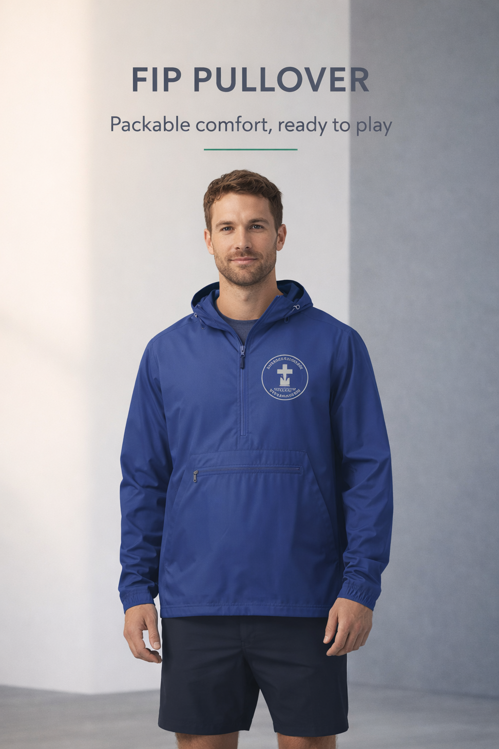 Men's FIP Pull Over Packable