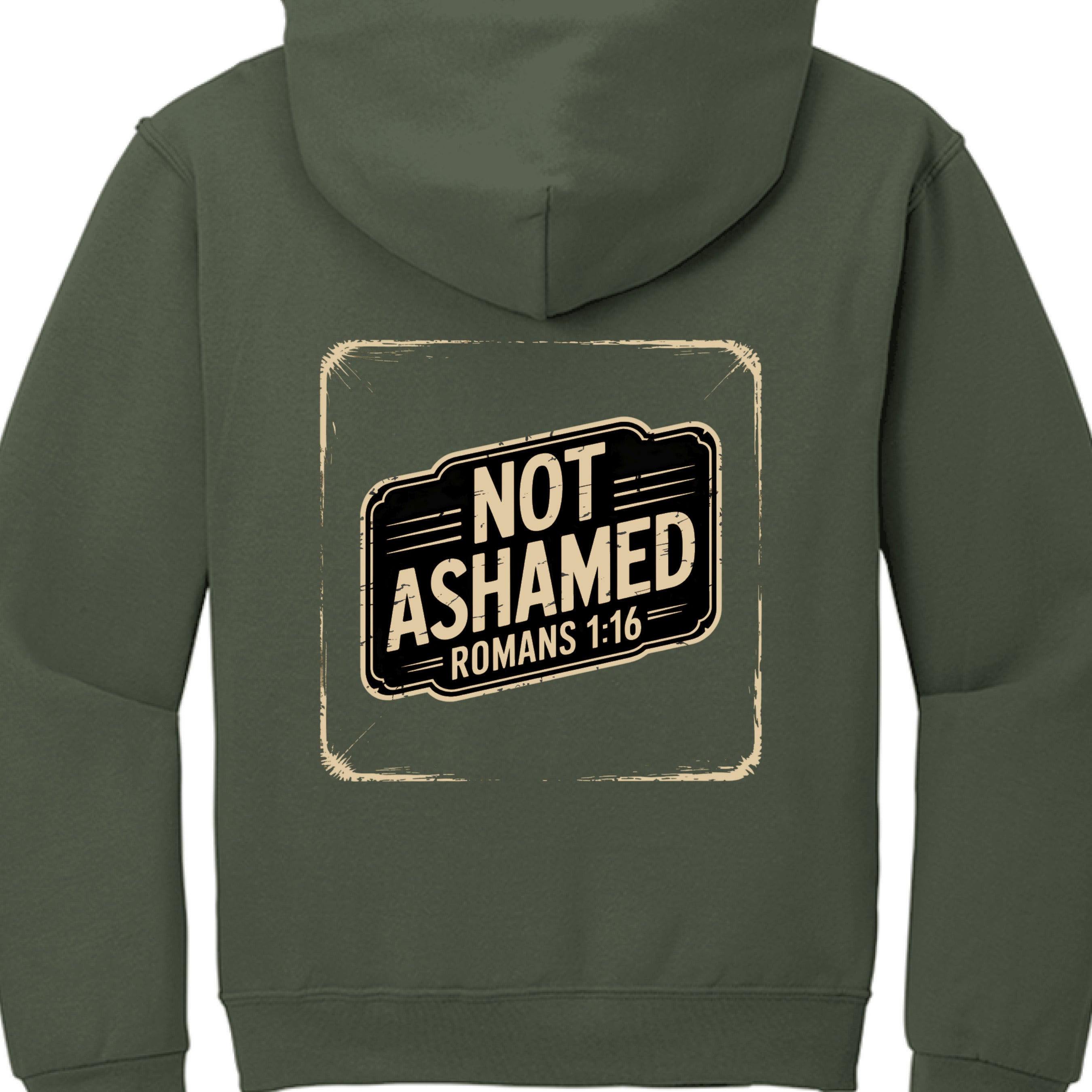MILITARY GREEN - BACK